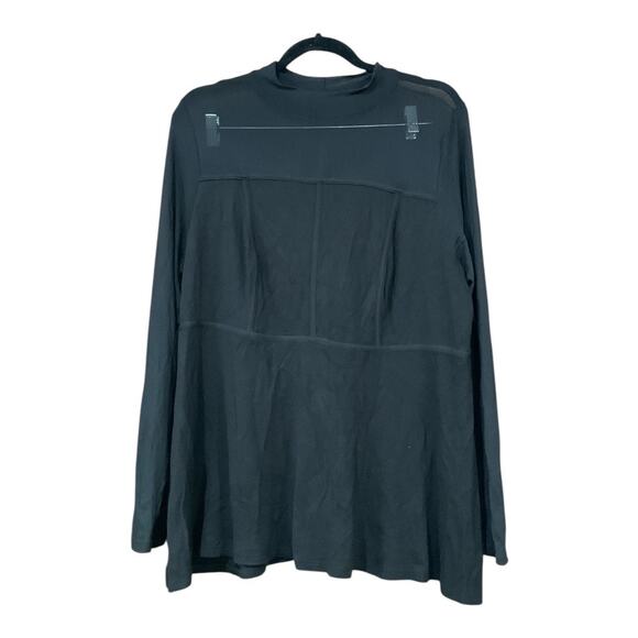 Torrid Corset Mesh Top Women Black 2 - Picture 1 of 3